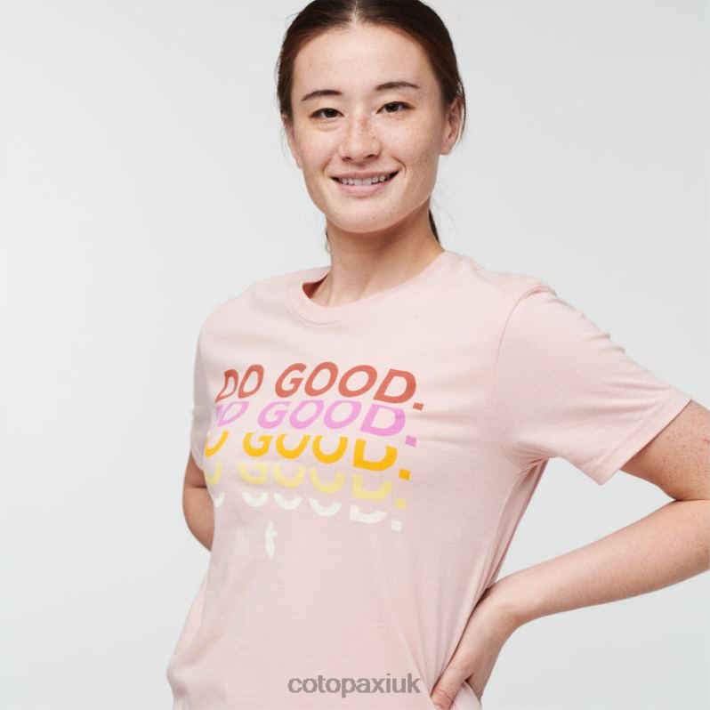 Cotopaxi UK - Do Good Repeat T-Shirt Women Brand Sand Cotopaxi X4X0H192