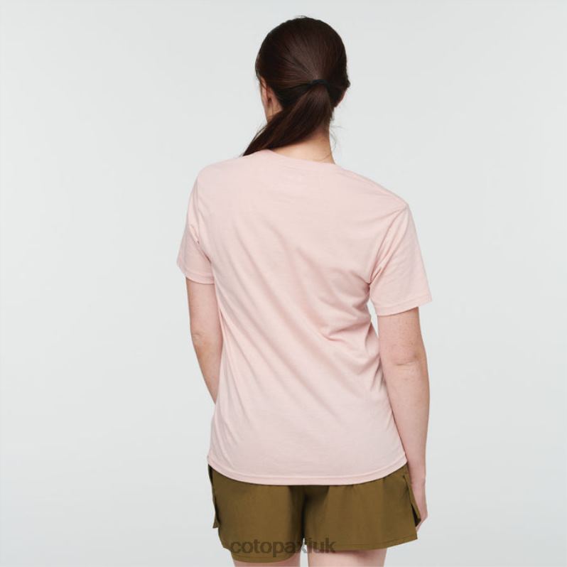 Cotopaxi UK - Do Good Repeat T-Shirt Women Brand Sand Cotopaxi X4X0H192