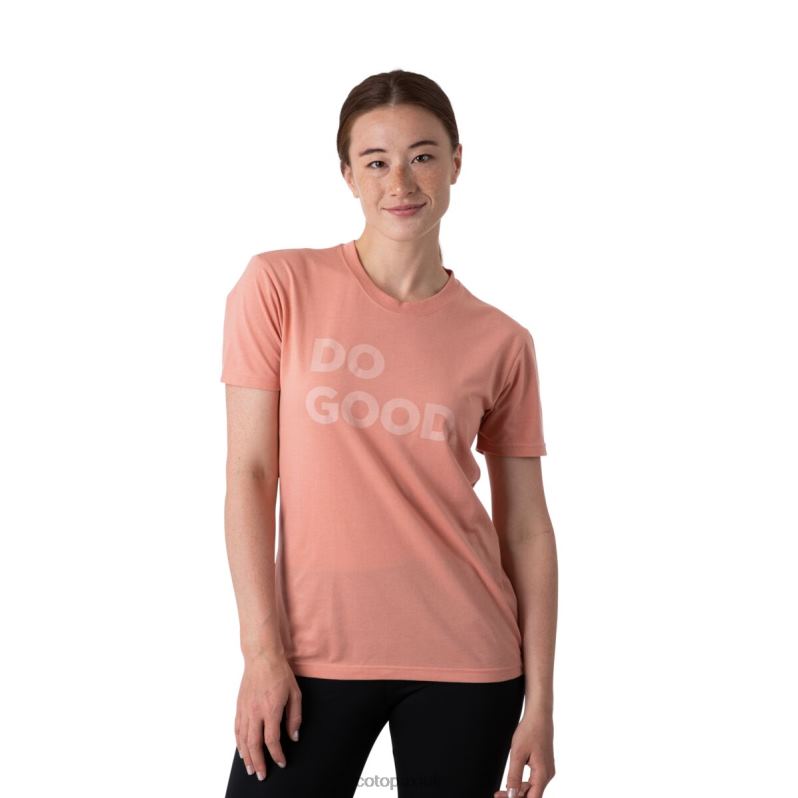 Cotopaxi UK - Do Good T-Shirt Women Brands Clay Cotopaxi X4X0H743