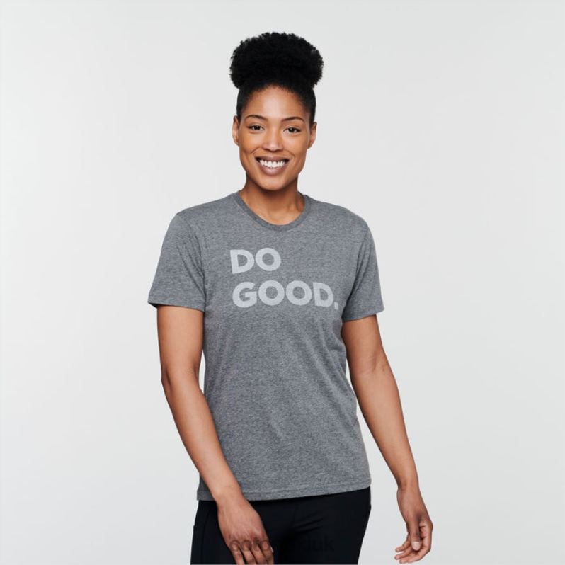 Cotopaxi UK - Do Good T-Shirt Women Collections Heather Grey Cotopaxi X4X0H167