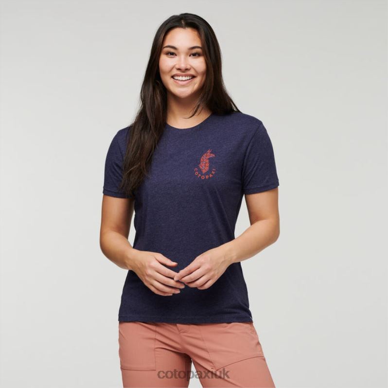 Cotopaxi UK - Maritime Collections Llama Lover Organic T-Shirt Women Cotopaxi X4X0H178