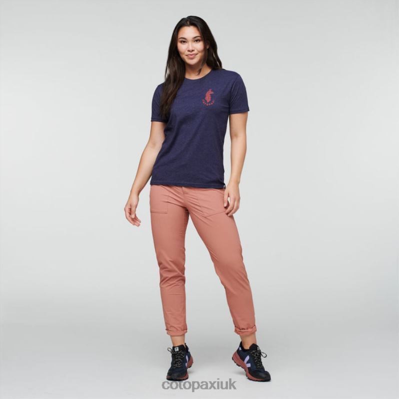 Cotopaxi UK - Maritime Collections Llama Lover Organic T-Shirt Women Cotopaxi X4X0H178