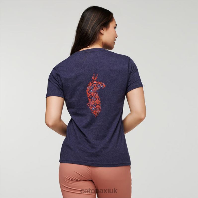 Cotopaxi UK - Maritime Collections Llama Lover Organic T-Shirt Women Cotopaxi X4X0H178