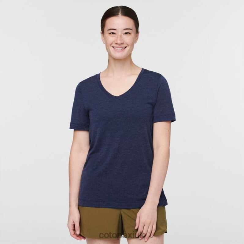 Cotopaxi UK - Maritime Origin Paseo Travel T-Shirt Women Cotopaxi X4X0H201