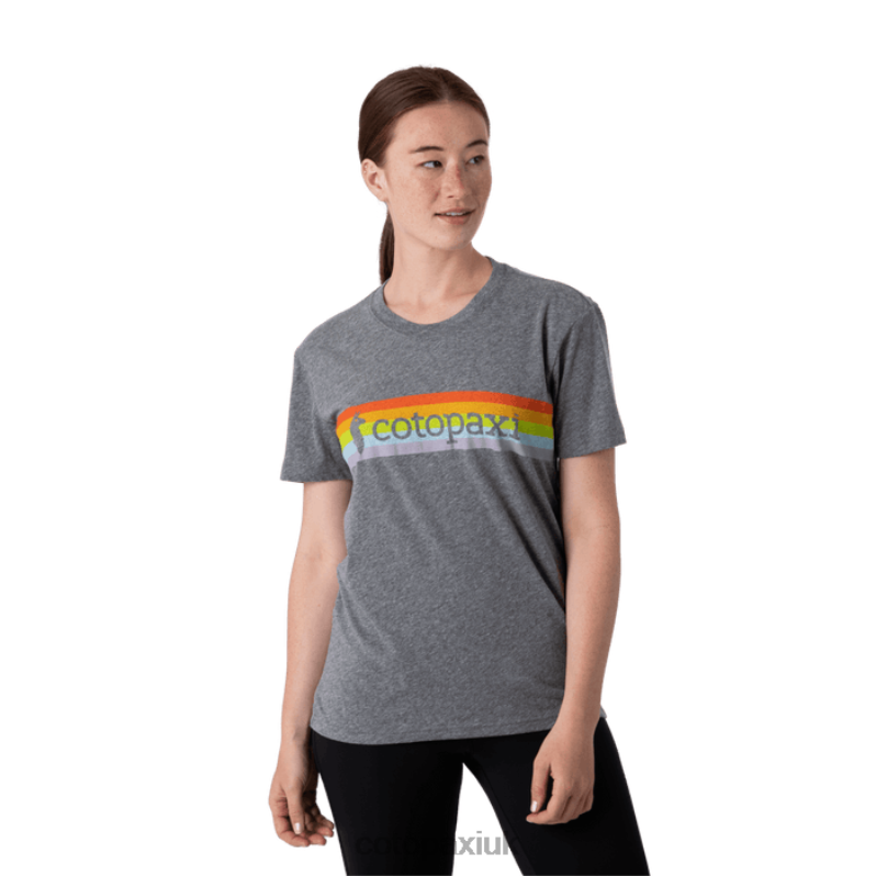 Cotopaxi UK - On The Horizon T-Shirt Women Heather Grey Collections Cotopaxi X4X0H211