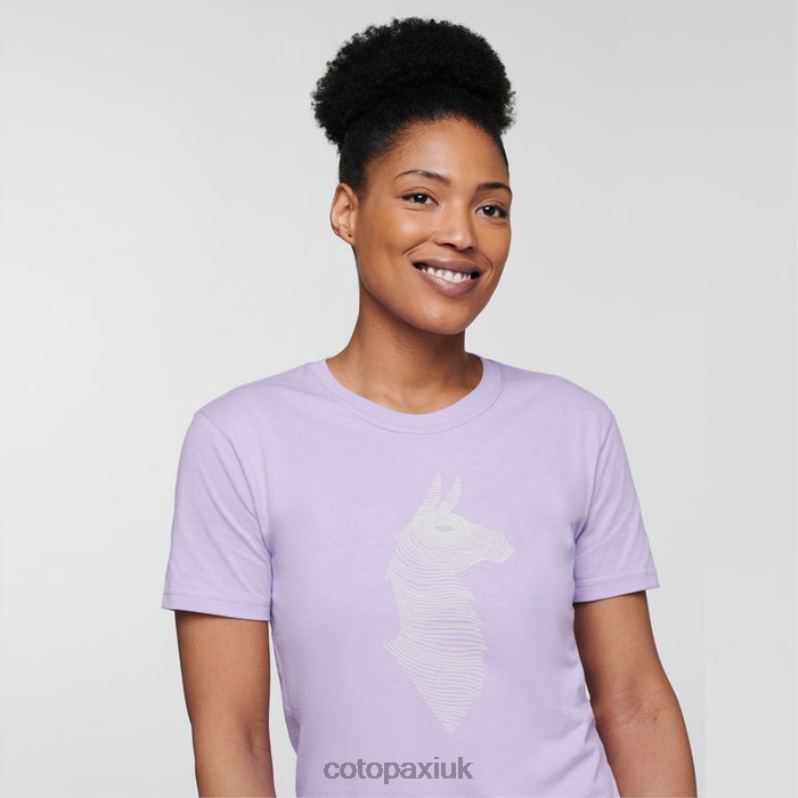 Cotopaxi UK - Original Thistle Topo Llama T-shirt Women Cotopaxi X4X0H172
