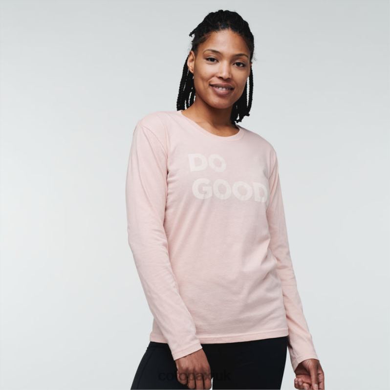 Cotopaxi UK - Sand New Do Good Long-Sleeve T-Shirt Women Cotopaxi X4X0H175
