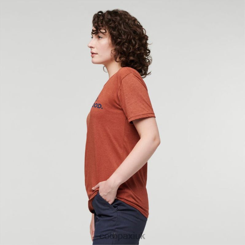 Cotopaxi UK - Wild West Organic T-Shirt Women Collection Spice Cotopaxi X4X0H188