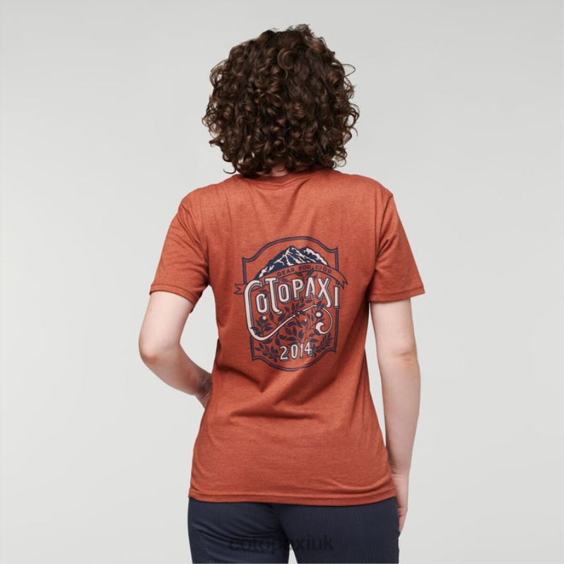 Cotopaxi UK - Wild West Organic T-Shirt Women Collection Spice Cotopaxi X4X0H188