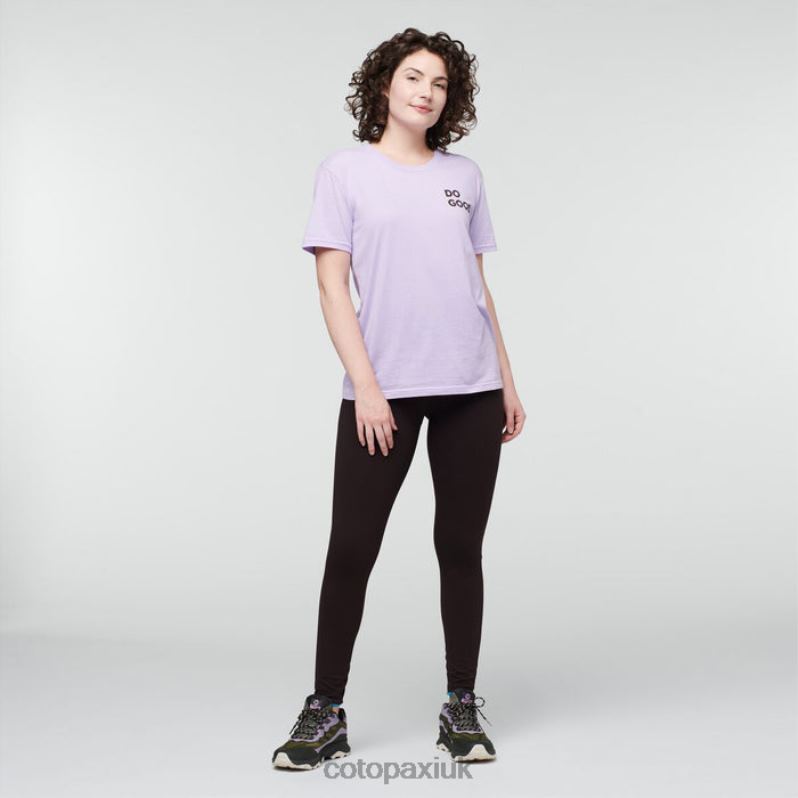Cotopaxi UK - Wild West Organic T-Shirt Women Thistle Fashion Cotopaxi X4X0H187