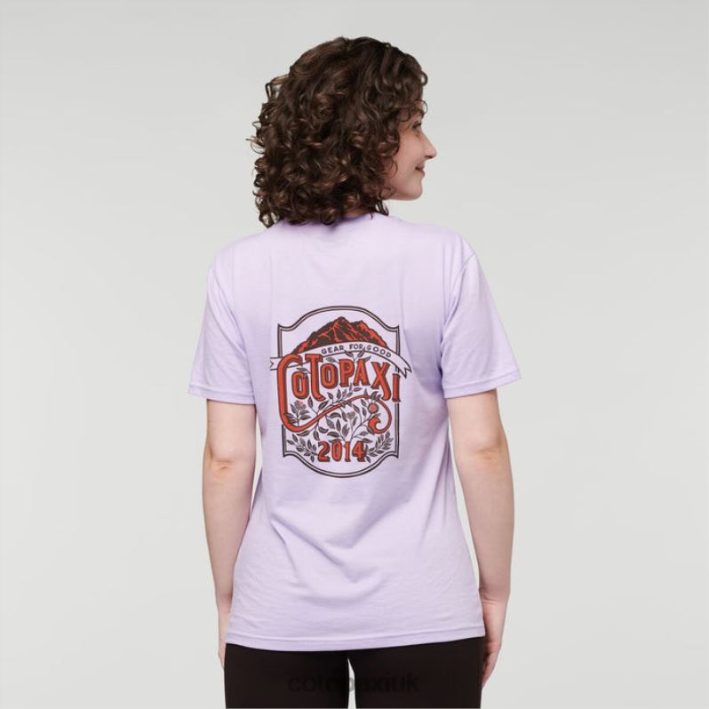 Cotopaxi UK - Wild West Organic T-Shirt Women Thistle Fashion Cotopaxi X4X0H187