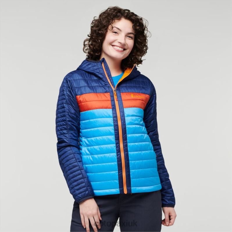 Cotopaxi UK - Capa Insulated Hooded Jacket Women Maritime-Saltwater Collections Cotopaxi X4X0H46