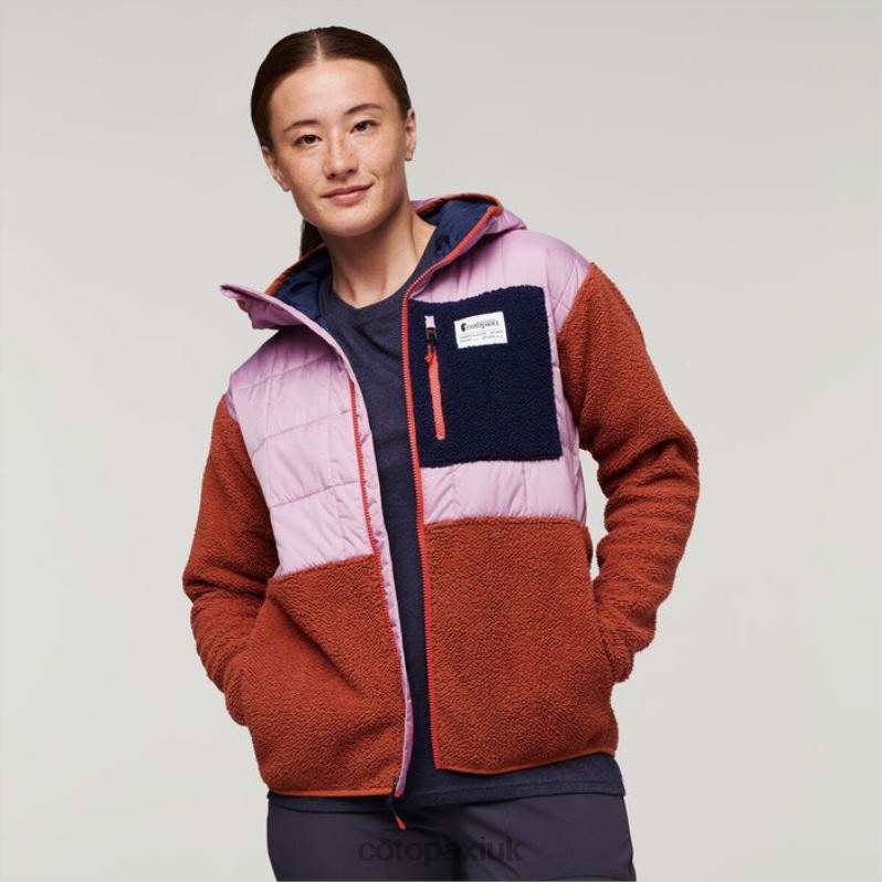 Cotopaxi UK - Hot Thistle-Spice Trico Hybrid Jacket Women Cotopaxi X4X0H41