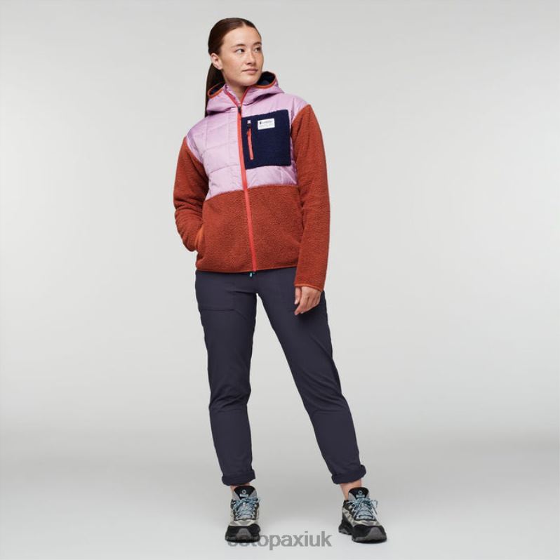 Cotopaxi UK - Hot Thistle-Spice Trico Hybrid Jacket Women Cotopaxi X4X0H41