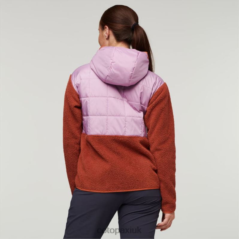 Cotopaxi UK - Hot Thistle-Spice Trico Hybrid Jacket Women Cotopaxi X4X0H41