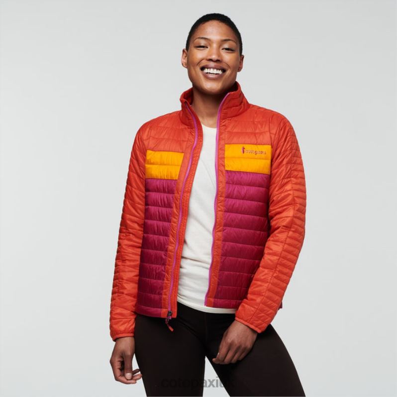 Cotopaxi UK - Original Capa Insulated Jacket Women Canyon-Raspberry Cotopaxi X4X0H51