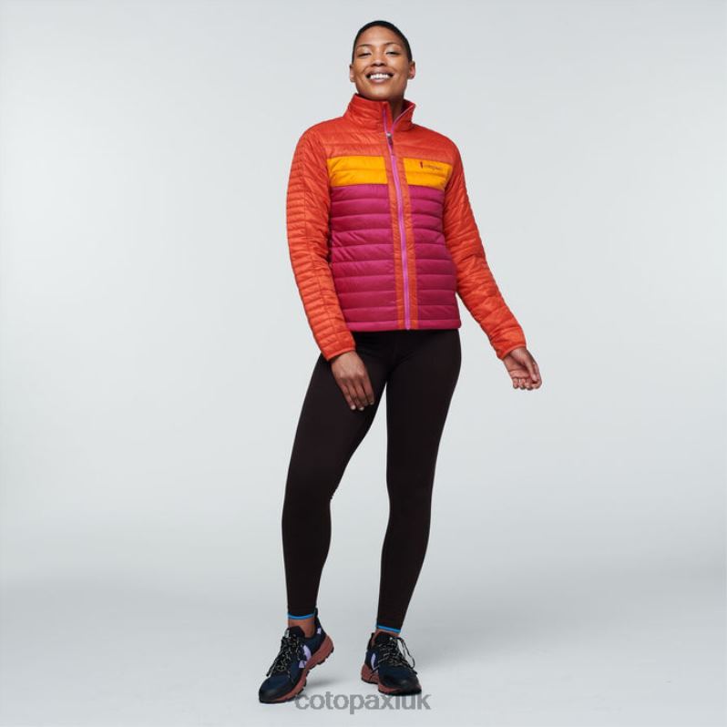 Cotopaxi UK - Original Capa Insulated Jacket Women Canyon-Raspberry Cotopaxi X4X0H51