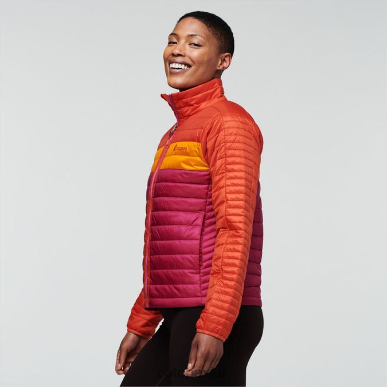 Cotopaxi UK - Original Capa Insulated Jacket Women Canyon-Raspberry Cotopaxi X4X0H51