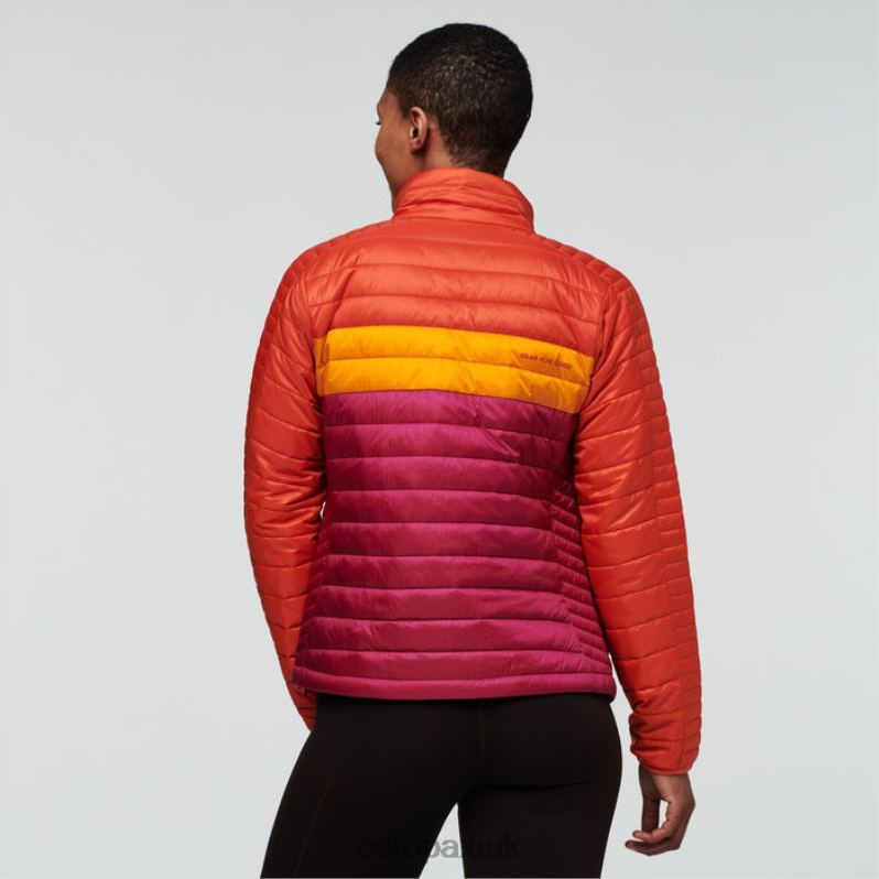 Cotopaxi UK - Original Capa Insulated Jacket Women Canyon-Raspberry Cotopaxi X4X0H51