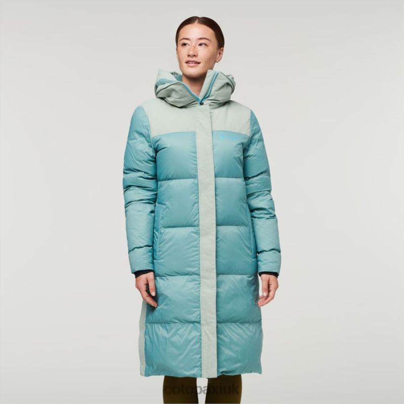 Cotopaxi UK - Solazo Down Parka Women Silver-Bluegrass New Cotopaxi X4X0H21