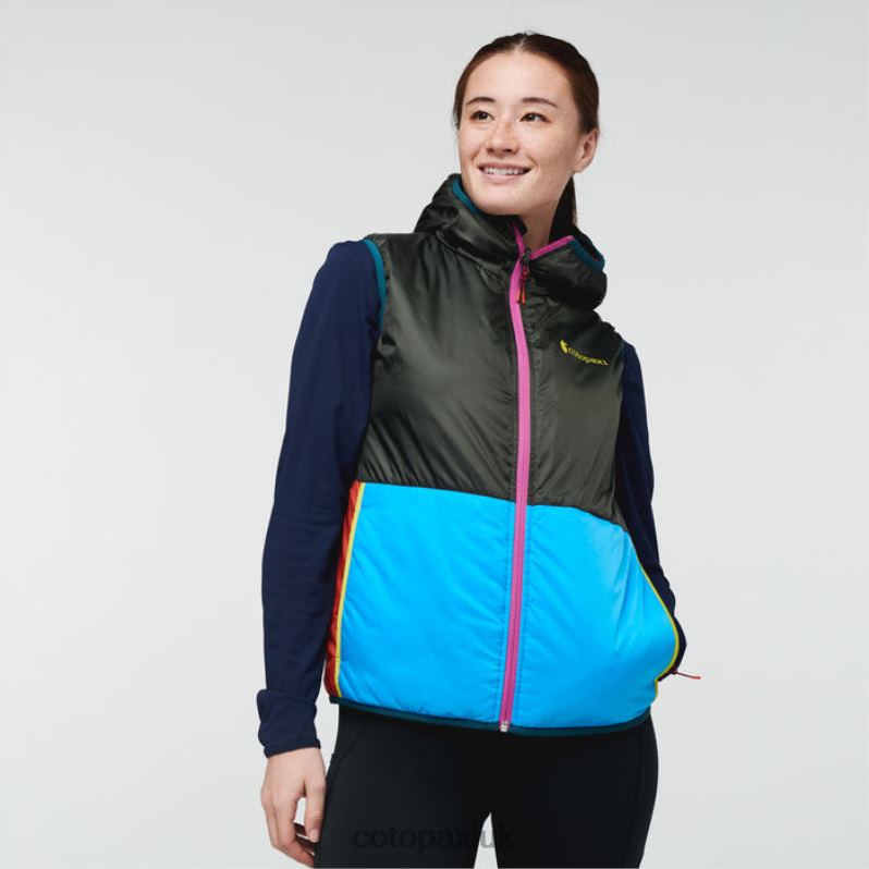 Cotopaxi UK - Brands Run Run Teca Cálido Hooded Vest Women Cotopaxi X4X0H138