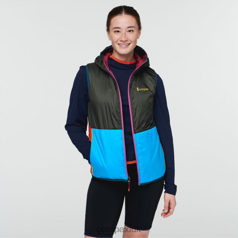 Cotopaxi UK - Brands Run Run Teca Cálido Hooded Vest Women Cotopaxi X4X0H138