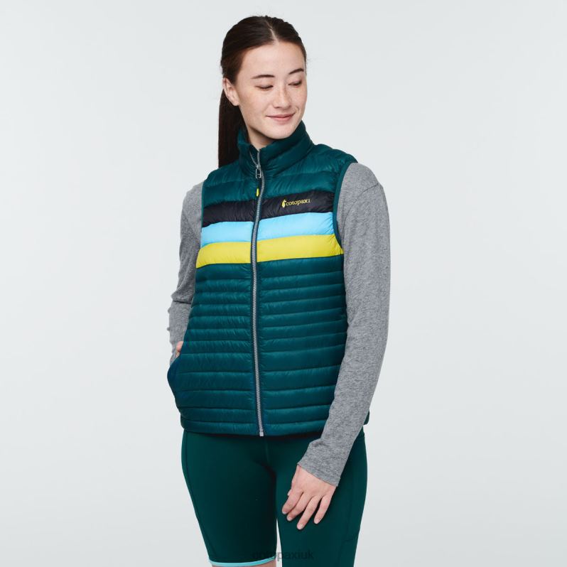Cotopaxi UK - Fuego Down Vest Women Brand Deep Ocean Cotopaxi X4X0H720