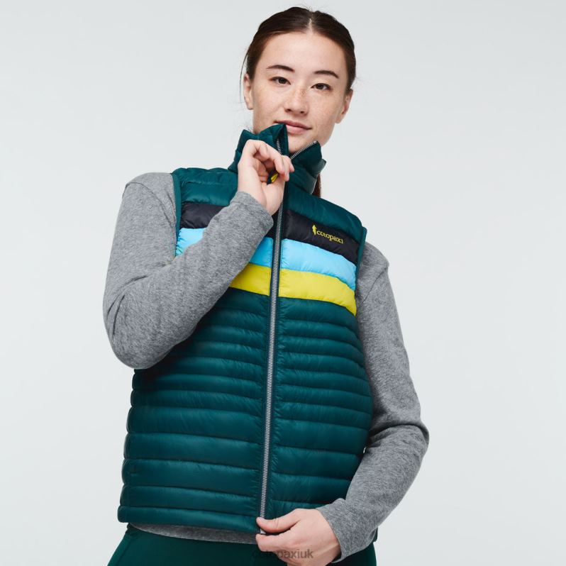 Cotopaxi UK - Fuego Down Vest Women Brand Deep Ocean Cotopaxi X4X0H720