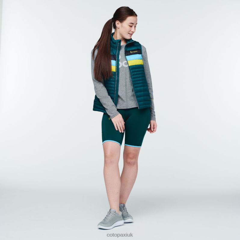 Cotopaxi UK - Fuego Down Vest Women Brand Deep Ocean Cotopaxi X4X0H720