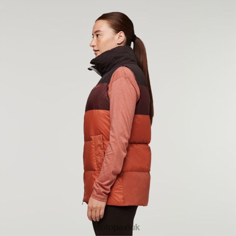 Cotopaxi UK - Origin Cavern-Spice Solazo Down Vest Women Cotopaxi X4X0H135