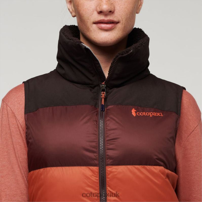 Cotopaxi UK - Origin Cavern-Spice Solazo Down Vest Women Cotopaxi X4X0H135
