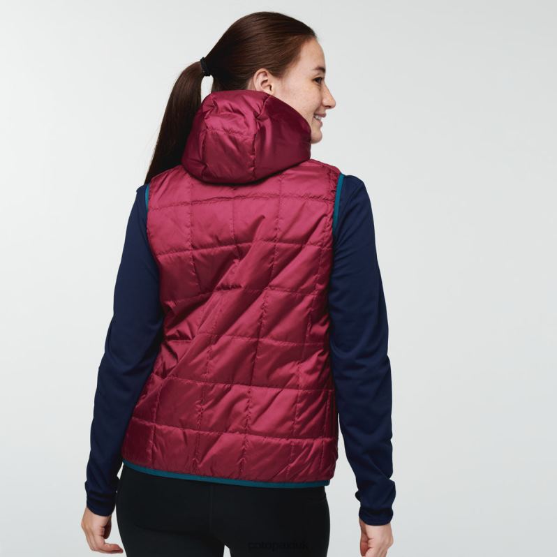 Cotopaxi UK - Teca Cálido Hooded Vest Women Run Run Origin Cotopaxi X4X0H718