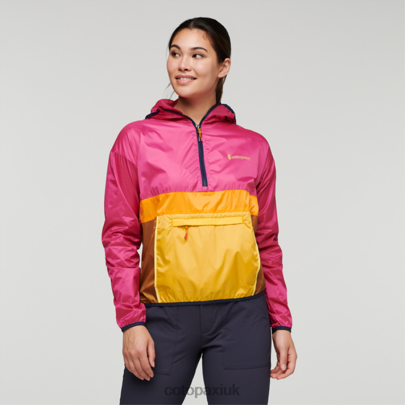 Cotopaxi UK - Pop Teca Half-Zip Windbreaker Women Collections Cotopaxi X4X0H156